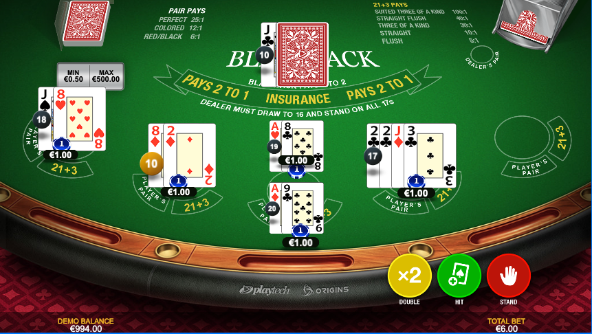 https://assets.outplayed.com/1730996739278/Premium Blackjack screenshot split aces second card